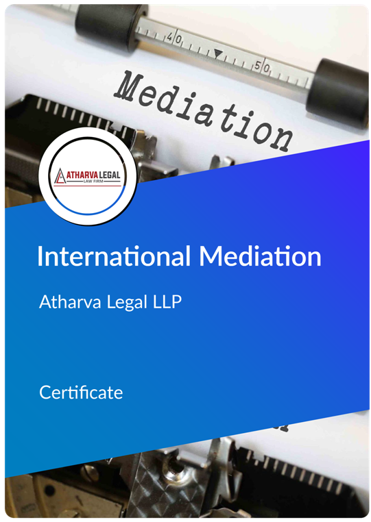 Certificate Course on International Mediation